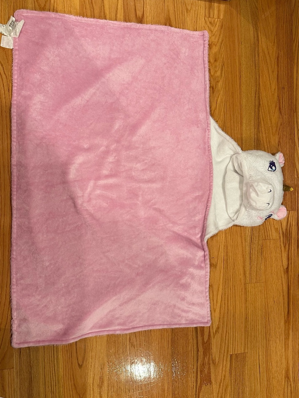 Jojo siwa Nickelodeon Pink Plush Unicorn Hooded Blanket